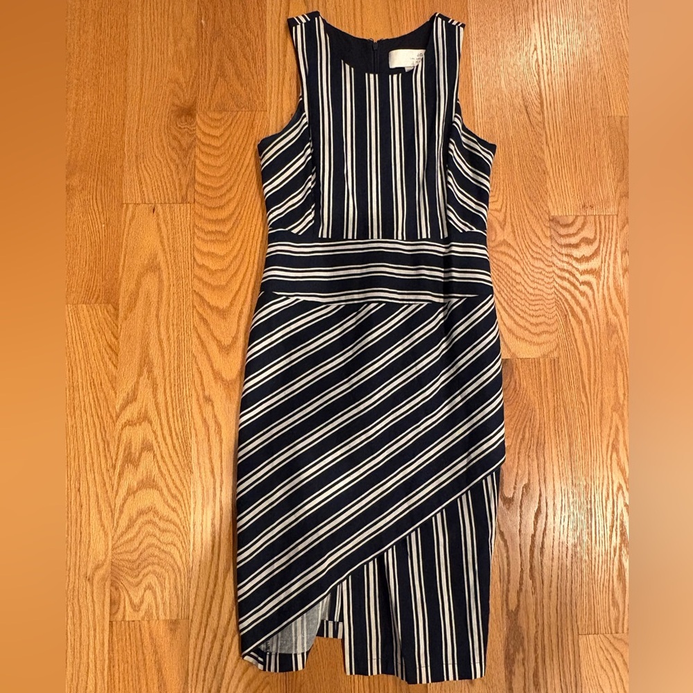 J.O.A. Navy and White Striped Apparel